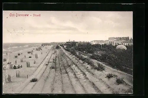 AK Ost-Dievenow, Partie am Strand