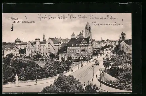 AK Posen, An der Schlossbrücke