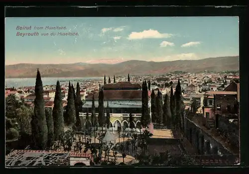 AK Beyrouth, Vue du Museitabé