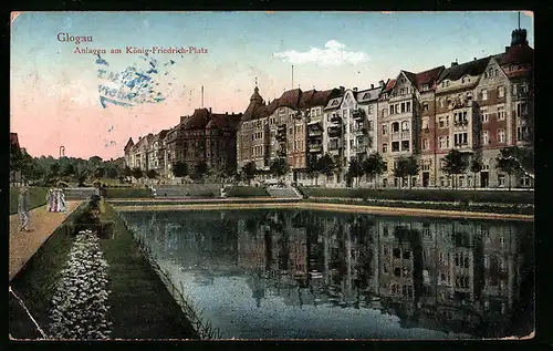 AK Glogau, Anlagen am König-Friedrich-Platz