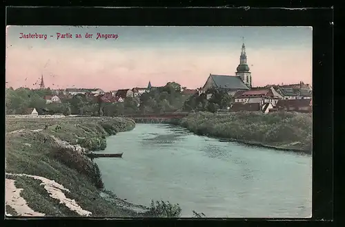 AK Insterburg, Partie an der Angerap