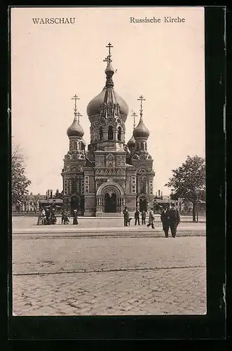 AK Warschau, Russische Kirche