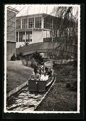 AK Zürich, Schweizerische Ladesausstellung 1939, Schifflibach