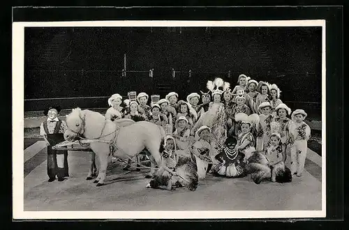 AK München-Solln, Schäfers Circus-Stadt Liliput, Memlingstr. 11