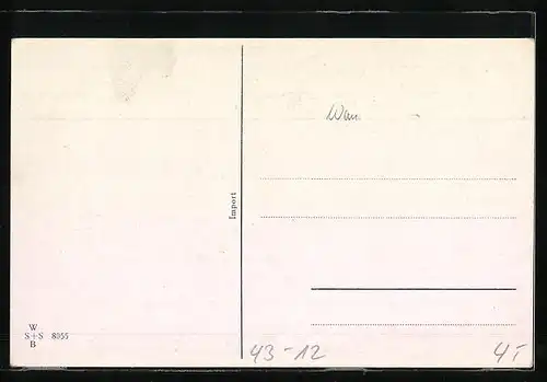 AK Lustige Wandervögel, Pfingstgrüsse