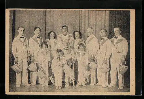 AK Internationale Traber-Show, Zirkusartisten