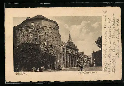 AK Goslar, Hotel Achtermann