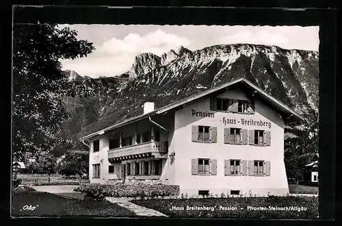 AK Pfronten-Steinach /Allg., Pension Haus Breitenberg