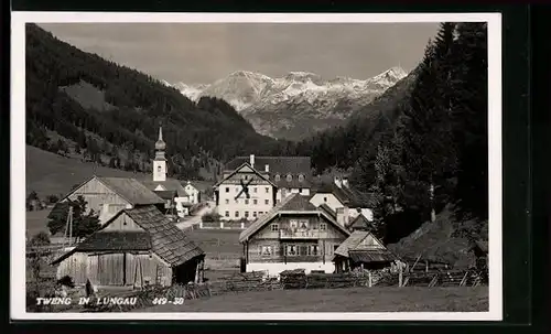 AK Tweng in Lungau, Gesamtansicht mit Bergblick