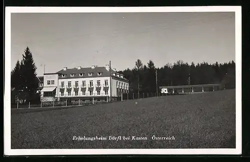 AK Kasten, Erholungsheim Dörfl mit Flachgebäude