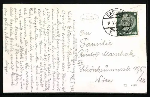 AK Kasten, Erholungsheim Dörfl mit Flachgebäude