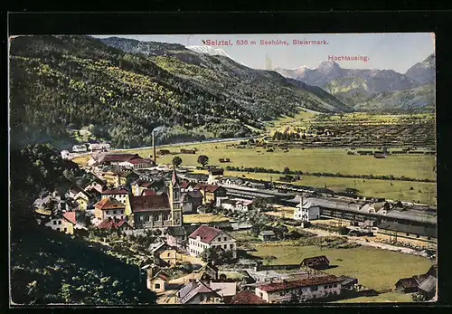 AK Selztal /Steiermark, Teilansicht mit Hochtausing