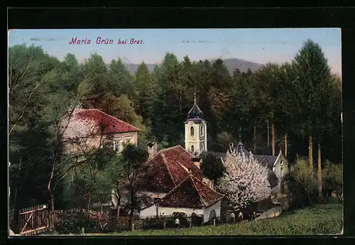 AK Graz, Wallfahrtskirche Maria Grün