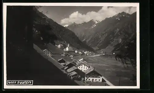 AK Sölden, Teilansicht mit Kirche