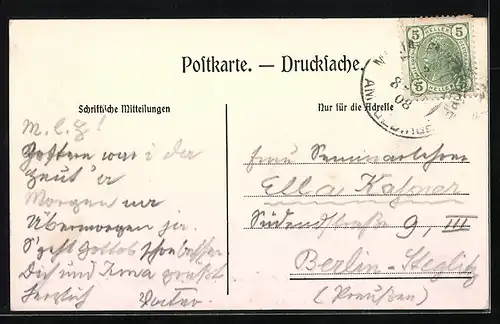 AK Mödling-Klausen, Blick auf den Ort