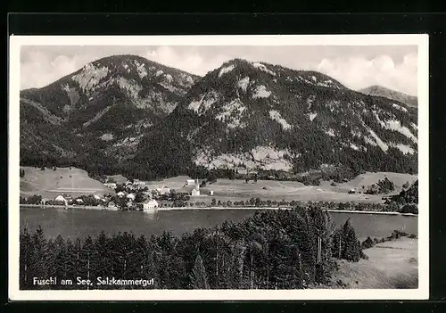 AK Fuschl am See, Aussicht mit See