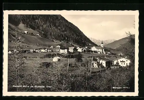 AK Neustift im Stubaital, Blick auf den Ort