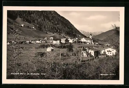 AK Neustift im Stubaital, Gesamtansicht des Ortes