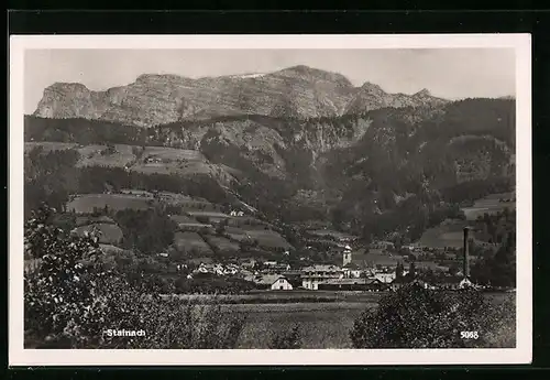 AK Stainach, Ortsansicht aus der Ferne