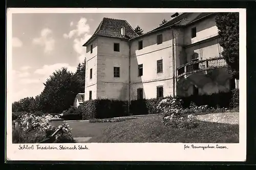 AK Steinach, Blick auf Schloss Friedstein
