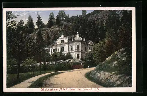 AK Neumarkt i. St., Erholungsheim Villa Barbara