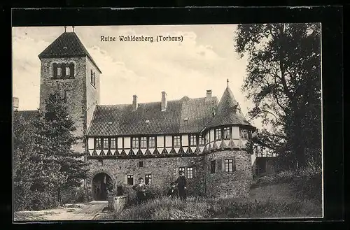 AK Wohldenberg, Ruine Wohldenberg, Torhaus
