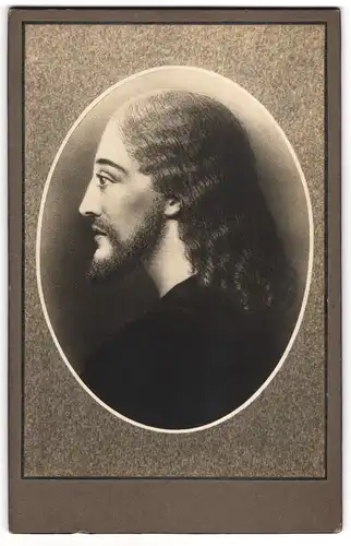 Fotografie Neu-Salems-Verlag, Bietigheim, das sogenannte einzige richtige Bild unseres Heilandes, Jesus