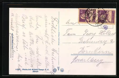 AK Wil, Marktgasse mit Arkaden