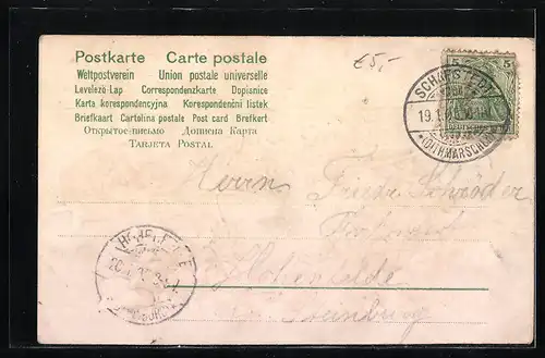 AK Engelchen auf der Wippe