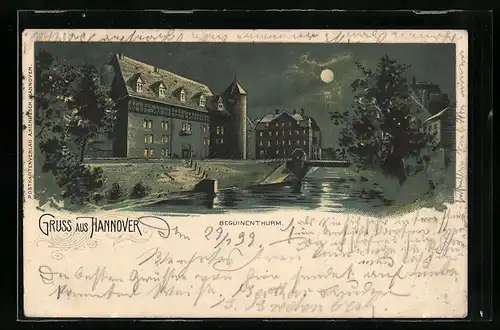 Lithographie Hannover, Beguinenturm