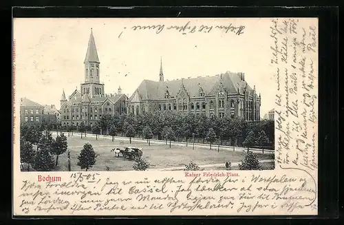 AK Bochum, Kaiser Friedrich-Platz