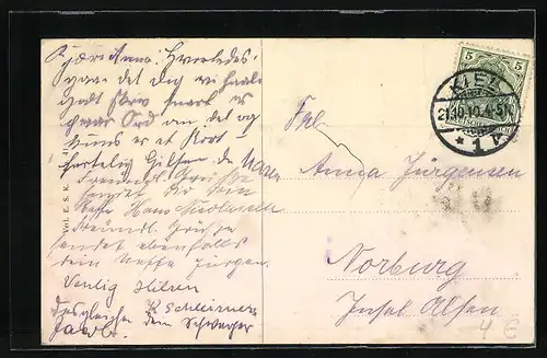 AK Kiel, Gymnasium und Bismarckdenkmal