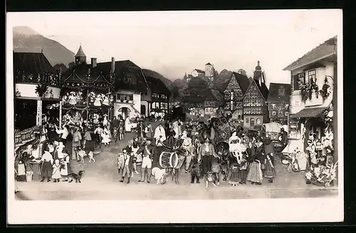 AK Sonneberg, Thüringer Kirmes im Spielzeugmuseum