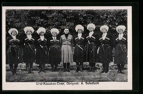 AK Ural-Kosaken-Chor, Dirigent A. Scholuch