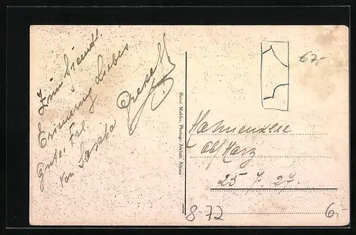 AK Russ. Ukrain. Balalaika Grekoff Truppe mit Instrumenten