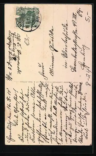 AK Varietekünstlerin Nanny Hardt im Matrosen-Kostüm