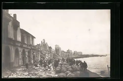 AK Messina, Feriti lungo la Palazzata