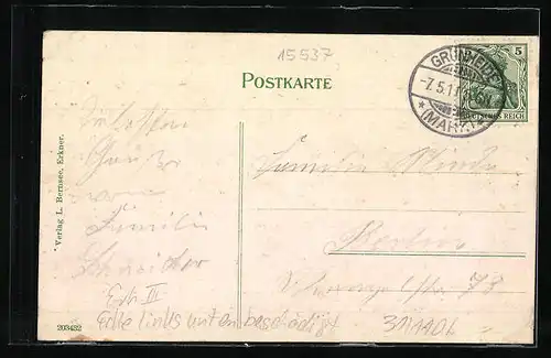 AK Grünheide i. M., Restaurant Vater Fielitz, 354 Pfund schwerer Fritz Fielitz