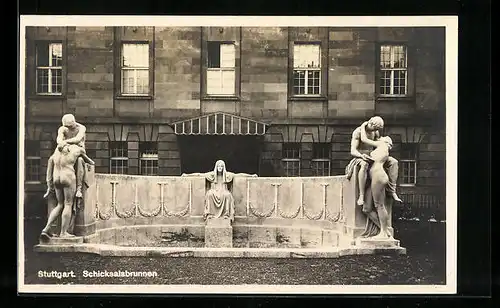 AK Stuttgart, Der Schicksalsbrunnen