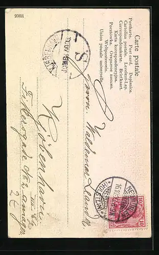 AK Kiel, Kaiser Wilhelm-Denkmal