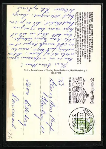 AK Göttingerode, Szenen auf dem Campingplatz