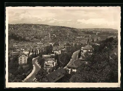 AK Stuttgart, Blick nach dem Kriegsberg