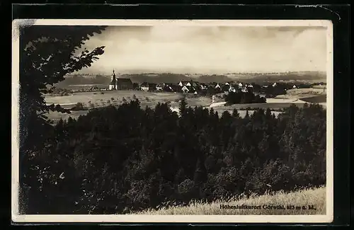 AK Görwihl /Schwarzw., Gesamtansicht aus der Ferne