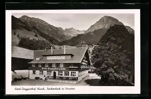 AK Reichenbach, Hotel Berggasthof Hirsch