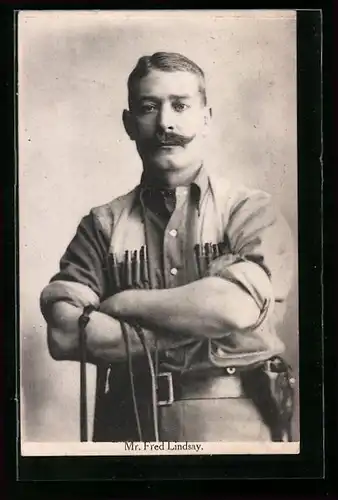 AK Variete-Künstler Fred Lindsay