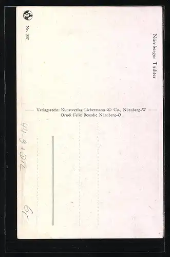 AK Nürnberg, Motiv Nürnberger Trichter