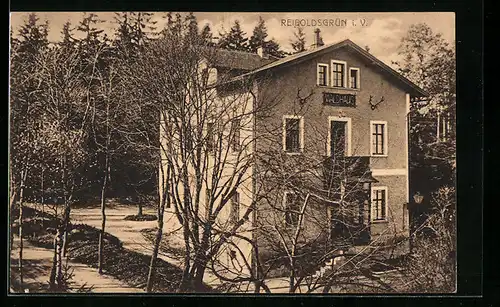 AK Reiboldsgrün i. V., Blick zum Waldhaus