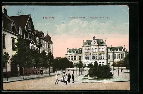 AK Saarlouis, Gymnasium mit Hohenzollern-Burg