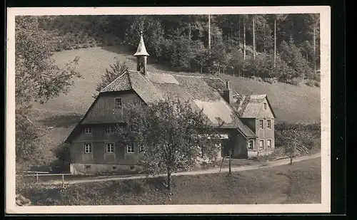 AK St. Märgen, Glockenhäusle im Holzschlag