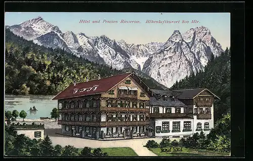 AK Riessersee, Hotel und Pension